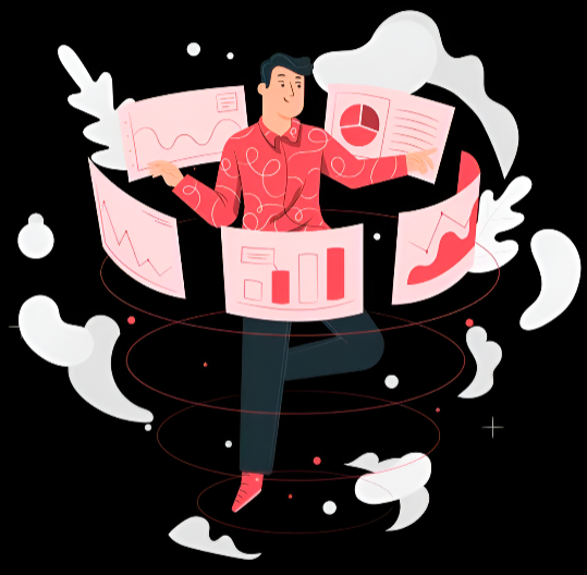 FinTech and Web 3.0 Illustration